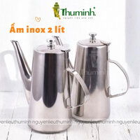 Bình Đựng Trà, Đựng Cafe Dung Tích 2L Inox Cao Cấp