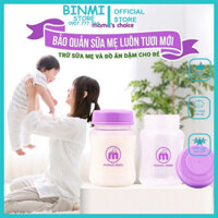 Bình Đựng Trữ Sữa Cổ Rộng Mama's Choice 180ml | Tương Thích Các Loại Máy Hút Sữa Cổ Rộng Spectra, Avent