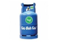 Bình Gas 12kg Gas Gia Đình Màu Xanh-shell