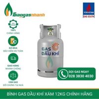 Bình Gas Dầu Khí Xám 12kg