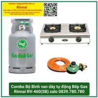 Bình Gas Van Dây Tự Động Bếp Gas Rinnai RV-460(SB)Thương hiệu: