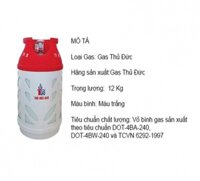 Bình Gas Vỏ Nhựa Thủ Đức