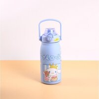 bình giữ nhiệt 1200ml giữ nhiệt 6-8h họa tiết in hình dễ thương