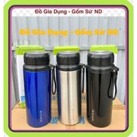 Bình giữ nhiệt 1500ml, bình ủ nhiệt cả ngày, bình giữ nhiệt inox siêu bền 2024