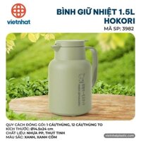 BÌNH GIỮ NHIỆT 1.5L HOKORI 3982