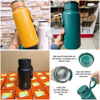 Bình Giữ Nhiệt 1Lit, 1.2L, 1.5L Cao Cấp Loại 1 Xịn được làm bằng inox 304 dày 1cm