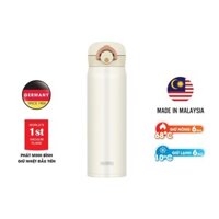 Bình giữ nhiệt 2 lớp inox 304 Thermos Nhật Bản dung tích 500ml JNL-504 CRW Trắng sản xuất Malaysia