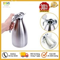 Bình Giữ Nhiệt 2 Lớp Inox Thái Lan Cao Cấp, Dung Tích 2L, Cam Kết Giữ Nhiệt Cực Lâu