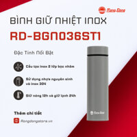 Bình Giữ Nhiệt 360ml Cao Cấp Giữ Nhiệt Tốt RD-BGN036ST1 RẠNG ĐÔNG