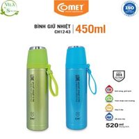 Bình giữ nhiệt 450ml Utilities Comet CH12-43 - HÀNG CHÍNH HÃNG - GIAO MÀU NGẪU NHIÊN - Xanh Dương