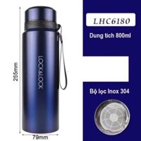 BÌNH GIỮ NHIỆT 800ML LOCK&LOCK-LHC6180FU