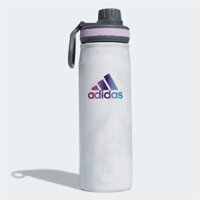 Bình Giữ Nhiệt Adidas 600ml Chính Hãng Màu Xám Cloud Viền Hồng