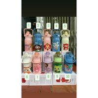 Bình giữ nhiệt baby there 1000ml inox cao cấp hoạ tiết siêu dễ thương