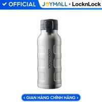 Bình Giữ Nhiệt Bằng Thép Không Gỉ Lock&amp;Lock Bumper Bottle LHC4141SLV 470ml - Bạc