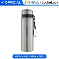 Bình Giữ Nhiệt Bằng Thép Không Gỉ Lock&Lock Vacuum Bottle LHC6180SLV 800ML - Màu Bạc