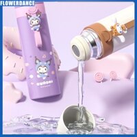 Bình giữ nhiệt bằng thép không gỉ Sanrio Cốc cách nhiệt nóng lạnh Bình nước cách nhiệt Giai điệu Phim hoạt hình di động Cốc nước học sinh dễ thương Hoa giá trị cao