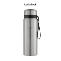Bình Giữ Nhiệt Bằng Thép Không Gỉ Lock&Lock Vacuum Bottle LHC6180SLV 800ML - Màu Bạc