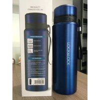 Bình Giữ Nhiệt Bằng Thép Không Gỉ Lock&Lock Vacuum Bottle LHC6180FU (800ML) - Xanh Đậm