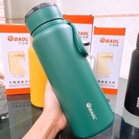 Bình giữ nhiệt BAOL 1 lít - bình nước INOX 1.5 lít cao cấp có quai xách
