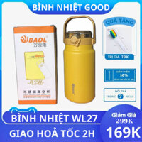 Bình giữ nhiệt BAOL WX-27 inox 304 nắp cực tiện dụng dung tích 1050, 1300, 1500ml - BÌNH NHIỆT TG