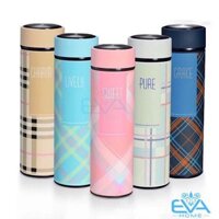 Bình Giữ Nhiệt - Bình Giữ Nhiệt Caro Inox Hàn Quốc 500 ml(Loại 1)