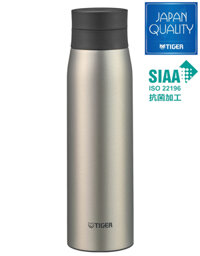 Bình giữ nhiệt, bình nước giữ nhiệt Tiger MCY-K060 - Dung tích 600ml - Công nghệ Nhật Bản - Sản phẩm cao cấp - Hàng chính hãng - bạc