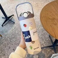 Bình Giữ Nhiệt BOSS 1200ML Có Ống Hút, Bình Nước Giữ Nhiệt Nóng Lạnh 12H Siêu Hot