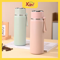 Bình giữ nhiệt cầm tay 600ml, bình giữ nhiệt có quai xách tiện lợi