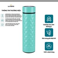 Bình Giữ Nhiệt Cao Cấp Màu Xanh Ngọc Lafonte 500ml-180718
