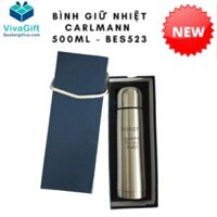 Bình Giữ Nhiệt Carlmann 500ml Inox BES523