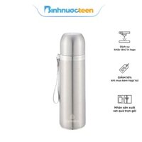 Bình Giữ Nhiệt Carlmann Nóng Lạnh Màu Inox – BES502