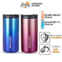 Bình giữ nhiệt chân không inox 304 , ly giữ nhiệt coffee 400ml uống cà phê, trà giữ nhiệt 12h BN3