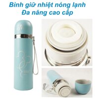 Bình giữ nhiệt chân không lõi inox 500ml bình nước văn phòng 500ml binh nuoc van phong 500ml binh giu nhiet chan khong loi inox 500ml