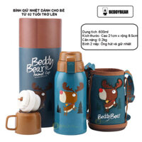 Bình giữ nhiệt cho bé Beddybear hình con Tuần Lộc 600 ml RT103-600-TUANLOC