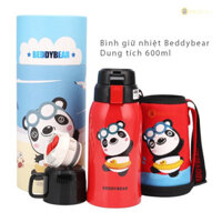 Bình giữ nhiệt cho bé Beddybear hình con Gấu Trúc 600 ml RT103-600-GAUTRUC