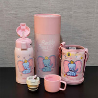 Bình giữ nhiệt cho bé Beddybear hình con Voi 600 ml RT103-600-VOI
