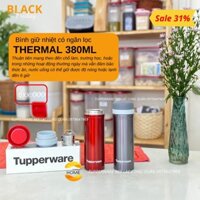 Bình Giữ Nhiệt Có Ngăn Lọc Thermal 380ML-Tupperware 969 Lạc Long Quân ( có mã cod check chính hãng )