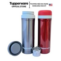 Bình giữ nhiệt có ngăn lọc Tupperware Thermal 380ml - Hàng chính hãng - Thép không gỉ - Bảo hành 12 tháng