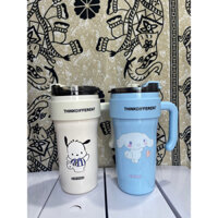 Bình giữ nhiệt Có Tay Cầm Cách Nhiệt Dung Tích Lớn 860ml -  Ly Giữ Nhiệt, Ly, Cốc Uống Nước Hoạt Hình