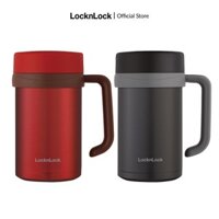 Bình giữ nhiệt có tay cầm Lock&Lock  500ml LHC4026 - đỏ và đen