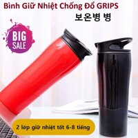 Bình Giữ Nhiệt Cốc Giữ Nhiệt Cốc Chống Đổ GRIPS Dung Tích 540ML Chất Liệu Nhựa Nguyên Sinh An Toàn Kiểu Đang Đẹp Giữ Nhiệt Giữ Lạnh Lâu.