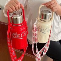 Bình Giữ Nhiệt Coffee Cup CoCa Inox 304 Dung Tích 1200ml, 800ml Kèm Dây Đeo
