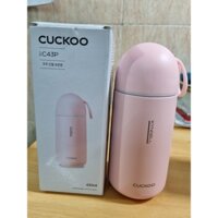 Bình giữ nhiệt Cuckoo Kyndell màu hồng từ thép không ghỉ CVB-C43P 430ml