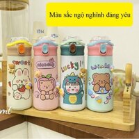 Bình Giữ Nhiệt Cute Bình Nước Cho Bé Đi Học