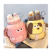 Bình Giữ Nhiêt Đa Năng Dung Tích Lớn Bình Nước 900ml Kèm Cốc B39 - ROMA