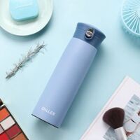 Bình giữ nhiệt Diller 450ml (2 lớp inox 304)- Xanh
