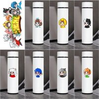 Bình giữ nhiệt đựng nước in hình HERO TEAM ver MẮT TRÒN XOE Simmy Phong cận Siro Mr Vịt Sammy Đào Kairon Kamui
