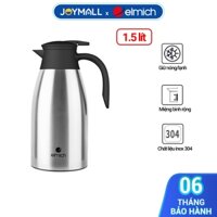 Bình Giữ Nhiệt Elmich EL8338 1.5L EL8341 2L, Hàng Chính Hãng, Inox 304, Có Khóa An Toàn - JoyMall