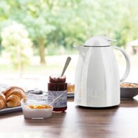 Bình giữ nhiệt Emsa AUBERGE Isolierkanne Quick Tip Weiß 1,5 L màu trắng