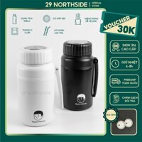 Bình Giữ Nhiệt Fashion Cup Dễ Thương Dung Tích 1000ML Inox 316 Có Lưới Lọc Trà, Tặng Kèm Charm Cún